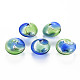 Transparent Handmade Blown Glass Globe Beads(GLAA-T012-34)-1