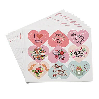 Mixed Color Paper Stickers