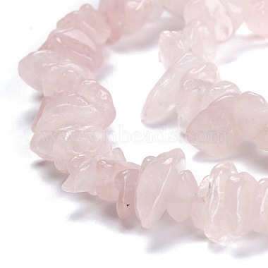 Chapelets de perles en quartz rose naturel(G-G011-14)-2
