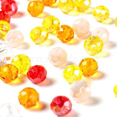 500Pcs 5Colors Electroplate Glass Beads(EGLA-LS0001-01C)-4