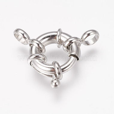 Brass Spring Ring Clasps(KK39)-3