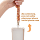 Transparent Acrylic Link Cell Phone Chain Crossbody Neck Chain(HJEW-AB00022)-4
