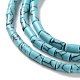 Dyed Synthetic Turquoise Beads Strands(G-B124-A01-01)-4