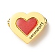 Serendipity Word Heart Flipped Enamel Pins Set(JEWB-C012-03B)-1