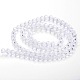 verre transparent perles brins(X-GLAA-G013-4mm-72)-2