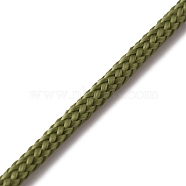 Braided Nylon Thread, Nylon String for Jewelry Beading Making, Dark Olive Green, 2mm, about 109.36 Yards(100m)/Bundle(NWIR-TAC0001-02C)