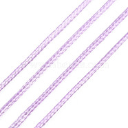 Korean Waxed Polyester Cord, Plum, 1mm, about 85yards/roll(YC1.0MM-07)
