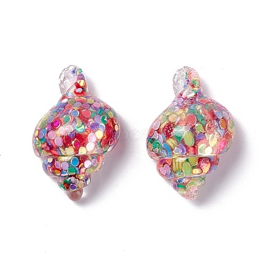 Transparent Resin Cabochons(RESI-I039-08)-2