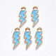 Pendentifs d'&eacute;mail en alliage(ENAM-N054-025E)-1