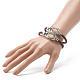 Braided Imitation Cowhide Leather Cord Bracelets for Couple(BJEW-JB06443)-4