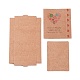 Kraft Paper Boxes and Necklace Jewelry Display Cards(CON-L016-B08)-2