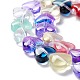 Transparent Glass Beads Strand(GLAA-F112-01H)-4