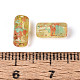 Picasso Transparent Glass Bugle Beads(SEED-N010-02F)-3