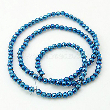 Non-Magnetic Synthetic Hematite Beads Strands(G-C018-3mm)-2