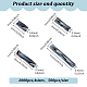 2000Pcs 4 Styles Glass Twisted Bugle Beads(SEED-GO0001-09A)-2