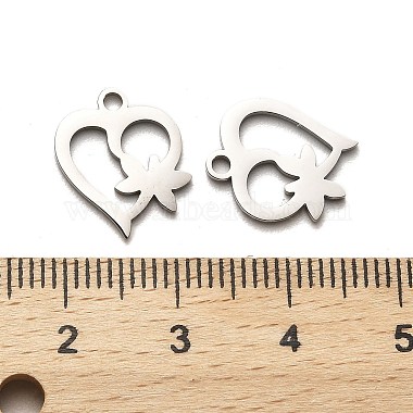 Valentine's Day 316 Surgical Stainless Steel Charms(STAS-H190-15P-02)-3