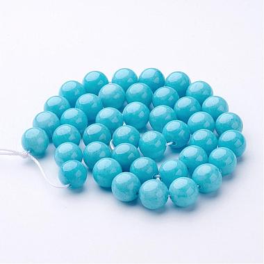 Natural Mashan Jade Round Beads Strands(G-D263-10mm-M)-3