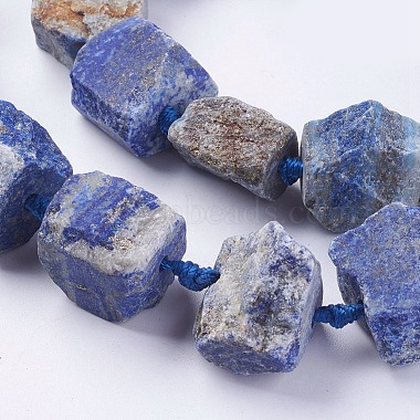 Natural Lapis Lazuli Beads Strands(G-G543-01)-3