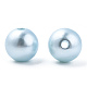 Spray Painted ABS Plastic Imitation Pearl Beads(OACR-T015-05C-07)-1