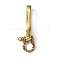 U-Shaped Brass Key Hook Shanckle Clasps, for Wallet Chain, Key Chain Clasp, Pocket Clip, Golden, 75x20x15mm(KK-WH0047-76B-G)