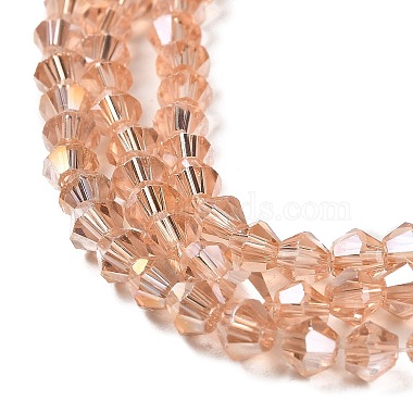 Transparent Electroplate Glass Beads Strands(GLAA-F029-2mm-A15)-3