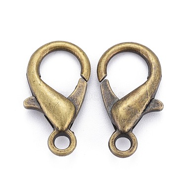 Zinc Alloy Lobster Claw Clasps(E107-AB)-2