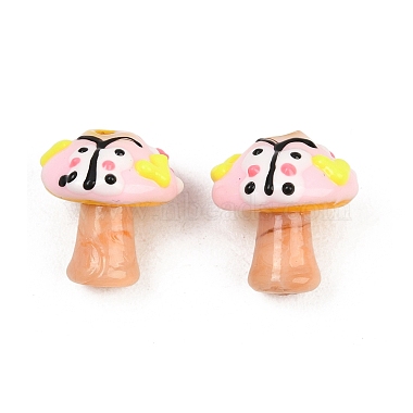 handgefertigte Lampwork Emaille Perlen(LAMP-B055-02F)-1