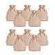 Bolsas de embalaje de arpillera de élite pandahall mochilas saco(ABAG-PH0001-14x10cm-05)-2