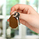 20Pcs 2 Styles Alloy Crystal Rhinestone Spring Gate Rings(FIND-GO0001-82)-5