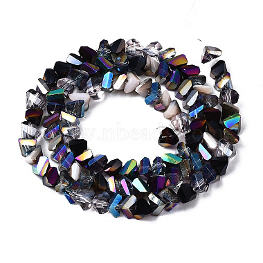 Electroplate Glass Beads Strands(EGLA-N002-09-06E)-2