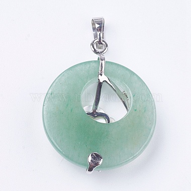 Natural Green Aventurine Pendants(G-F546-A06)-3