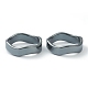 Non-magnetic Synthetic Hematite Finger Rings(RJEW-H544-03G)-1