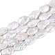 Natural Baroque Keshi Pearl Beads Strands(PEAR-S020-D05-01)-2