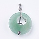 Natural Green Aventurine Pendants(G-F546-A06)-3