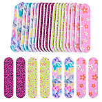 20Pcs EVA Nail Art Manicure Buffer Files, Nail Polish Strip, Burnishing Stick, Mixed Color, 8.9x2x0.4cm(MRMJ-TADJ0001-003)