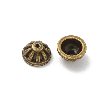 Tibetan Style Alloy Beads, Cadmium Free & Lead Free, Antique Bronze, 10x5mm, Hole: 1.4mm