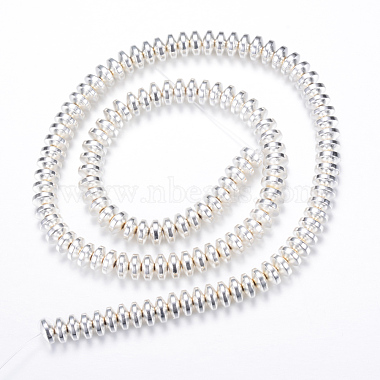 Electroplate Non-magnetic Synthetic Hematite Bead Strands(X-G-Q465-20S)-2