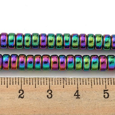 Electroplated Synthetic Non-magnetic Hematite Beads Strands(G-K361-A06-03)-4