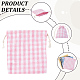 4Pcs 4 Colors Tartan Linen Storage Bags(ABAG-CY0001-08)-6