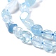 Natural Aquamarine Beads Strands(G-G018-69)-3