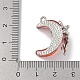 Platinum Alloy Resin Rhinestone Glass Pendants(FIND-U017-08P-01)-3