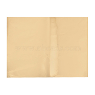 PU Leather for DIY Crafts, Gold, 21x16x0.1cm(X-DIY-Q020-03A)