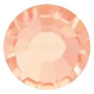 Preciosa&reg Crystal Hotfix Flatback Stones, Czech Crystal, Round(438 11 612 Chaton Rose VIVA 12 &reg), 00030 266 Apricot, SS10(2.7~2.9mm)(Y-PRC-HSS10-00030-266)