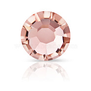 Preciosa&reg MAXIMA Crystal No Hotfix Flatback Stones, Czech Crystal, Dura Foiling, Round(438 11 615 Chaton Rose), 70030 Rose Peach, SS16(3.8~4mm)(Y-PRC-NSS16-70030)