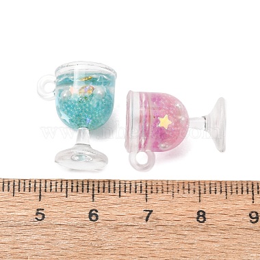 Transparent Resin Pendants(RE-B004-01)-3