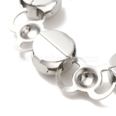 colliers en acier inoxydable 304 faits à la main(NJEW-Q333-02A-01)-4