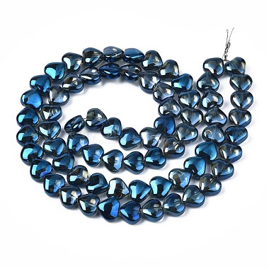 Electroplate Glass Beads Strands(EGLA-S188-14-C04)-2