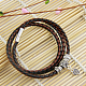 Three Loops PU Leather Warp Bracelets(BJEW-FF0007-029E)-1