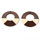 Resin & Walnut Wood Pendants(RESI-S389-068A-A12)-2