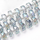 Hilos de perlas de vidrio electroplat(EGLA-Q092-10mm-D08)-1